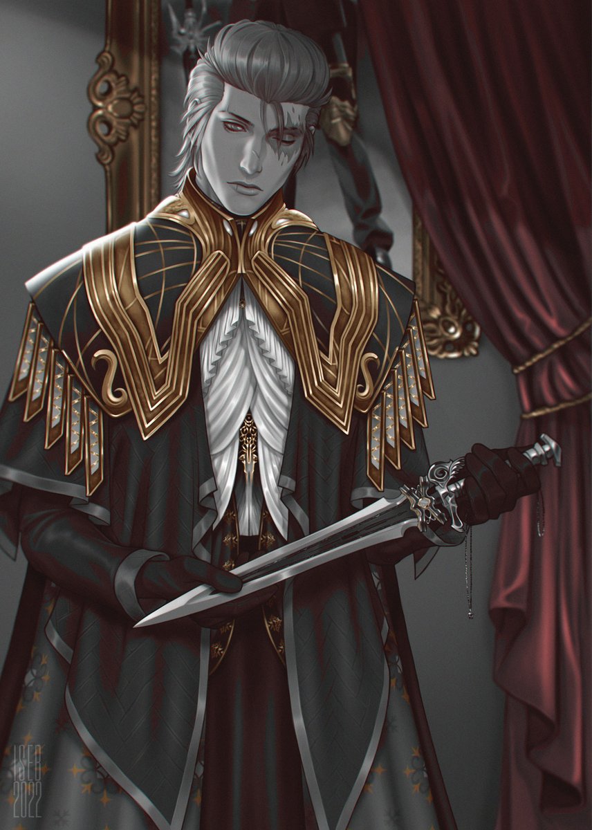 I've never gotten to do a cover for a zine before so you can imagine my absolute excitement over getting to both the front AND back covers for <a href="/IQLucis/">Insomnia Quarterly @ Inactive acc/t. DM @He6o</a>! Since the zine covers a 10+ year time period, I wanted the covers to reflect that and also tell a bit of a story. #ffxv