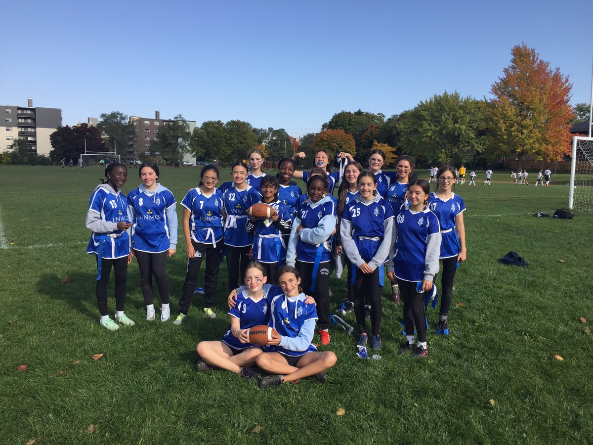 MsGuayHNMCS's tweet photo. Congratulations to the @HNMCS U14 Flag Football teams for their great effort today at the @CrestwoodPrep Invitational Tournament! Some hard fought battles to end the day in 2nd and 4th places! https://t.co/mFpjjP9tF3