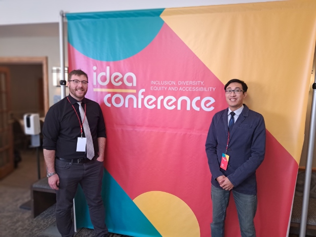 CAES_YYC's tweet photo. Career Consultants Yules and Carson represented CAES at the Deam Idea Conference in Canmore this week! #DEAM #ideaconference https://t.co/yIqXrns3lr
