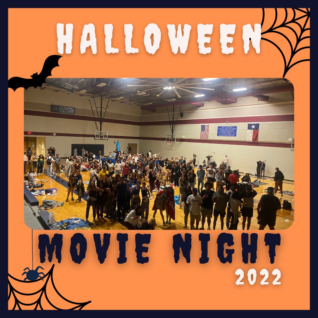 hendrickson2024's tweet photo. Halloween Movie Night last night was a success!! Shoutout to everyone who came out and supported the class of 2024, we hope y'all enjoyed the night! Stay tuned for more events coming soon🎃👻
@HawkNationHHS @clarissanora https://t.co/fCjg60COyP