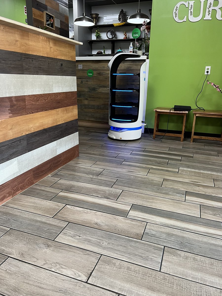 Are we supposed to tip when we have to order via an app and a robot brings us our food?