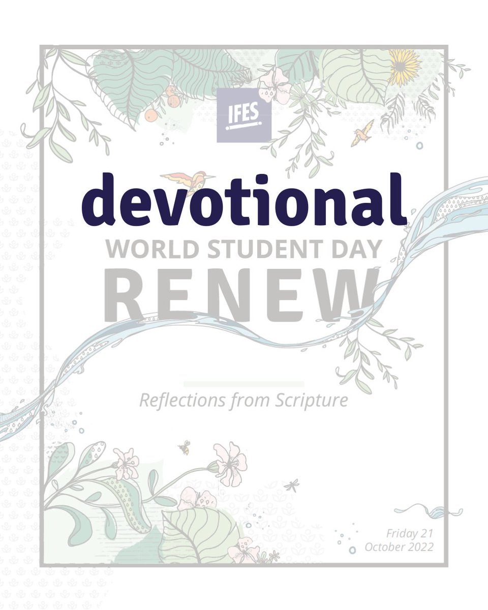ifesworld's tweet photo. The #IFESWSD World Student Day prayer cards and other resources have been published 🎉 There is a lot we can pray for; browse prayer cards and download the resources here https://t.co/8ErFOy3OaC
#IFESworld #IFES #prayer #christian #weareifes #university #student #faith https://t.co/xlEhyVdG89