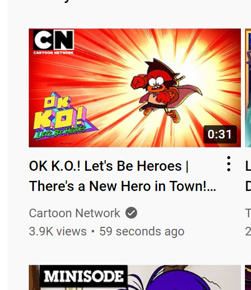 JacobYoung94's tweet photo. Guess who else is back on @cartoonnetwork's Youtube! @ianjq #OKKO #WelcomeBackKO https://t.co/oaeRoisPjn