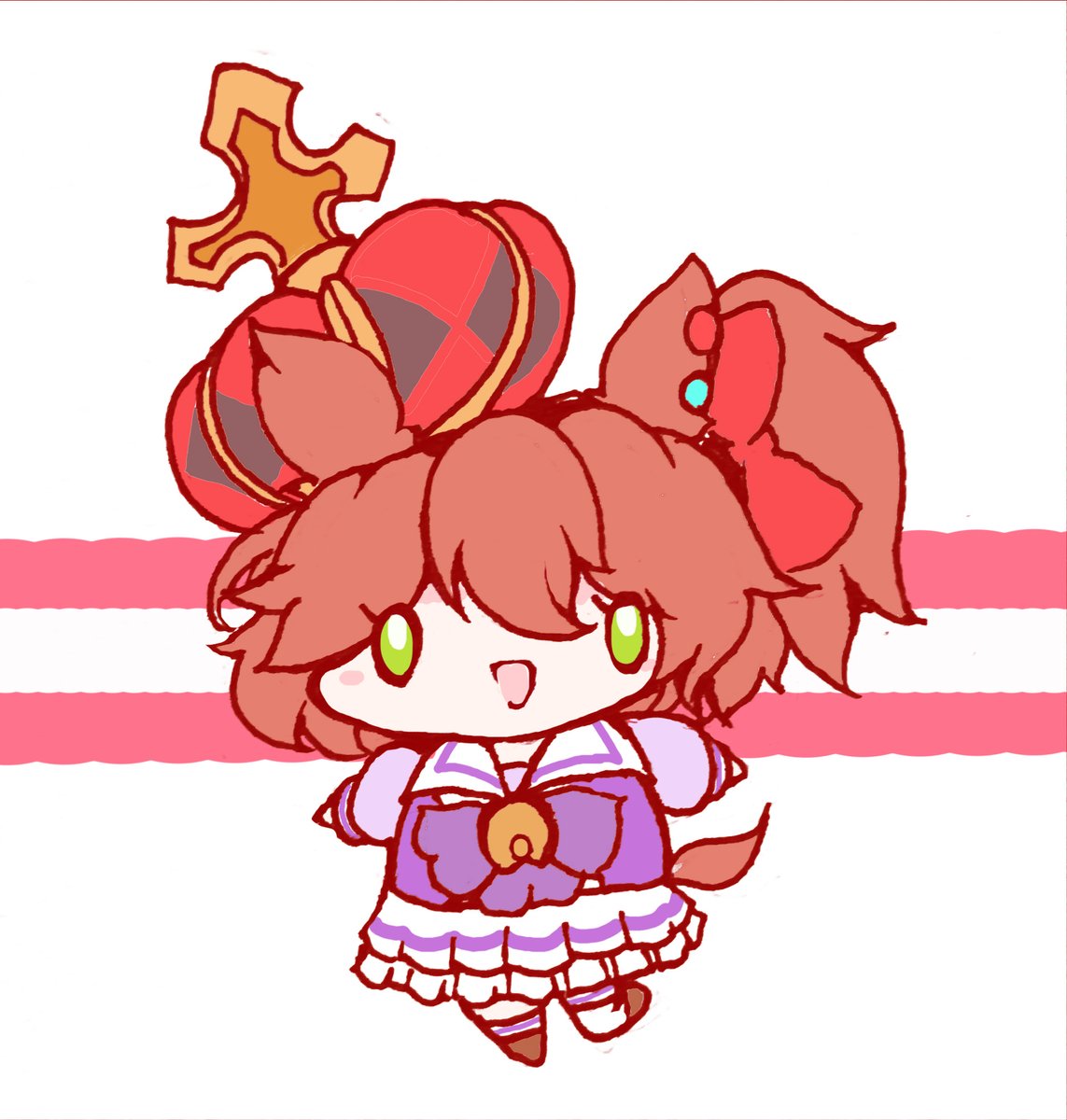 ちいさいまーちゃん
#アストンマーチャン 
#ウマ娘プリティダービー 
#ウマ娘 