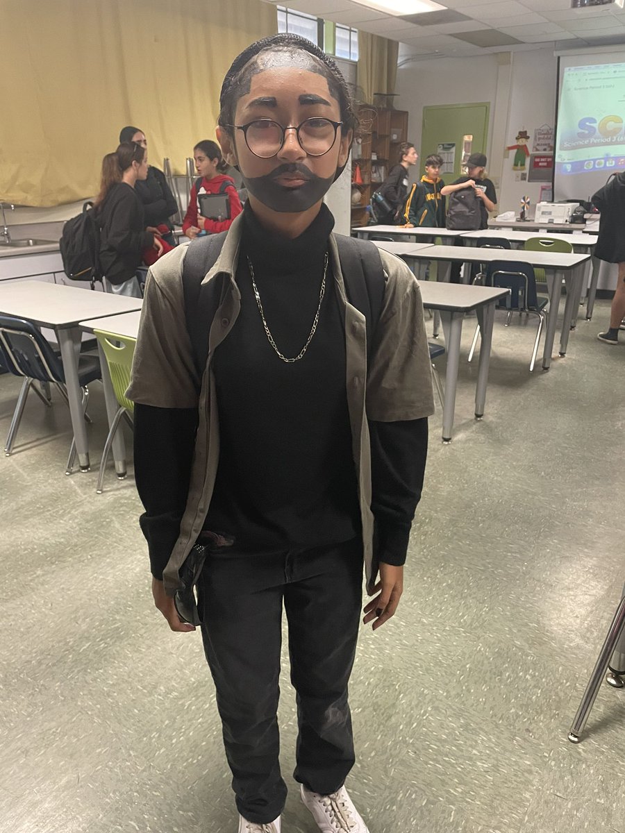 Celebrity Dress Up day. Be someone people can look up to. #RedRibbonWeek