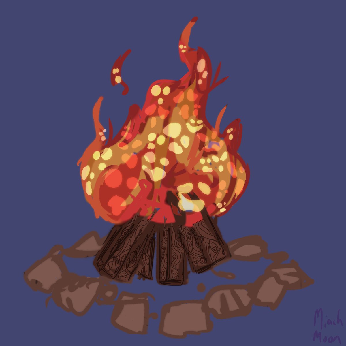 Campfire for #ArtClubIE