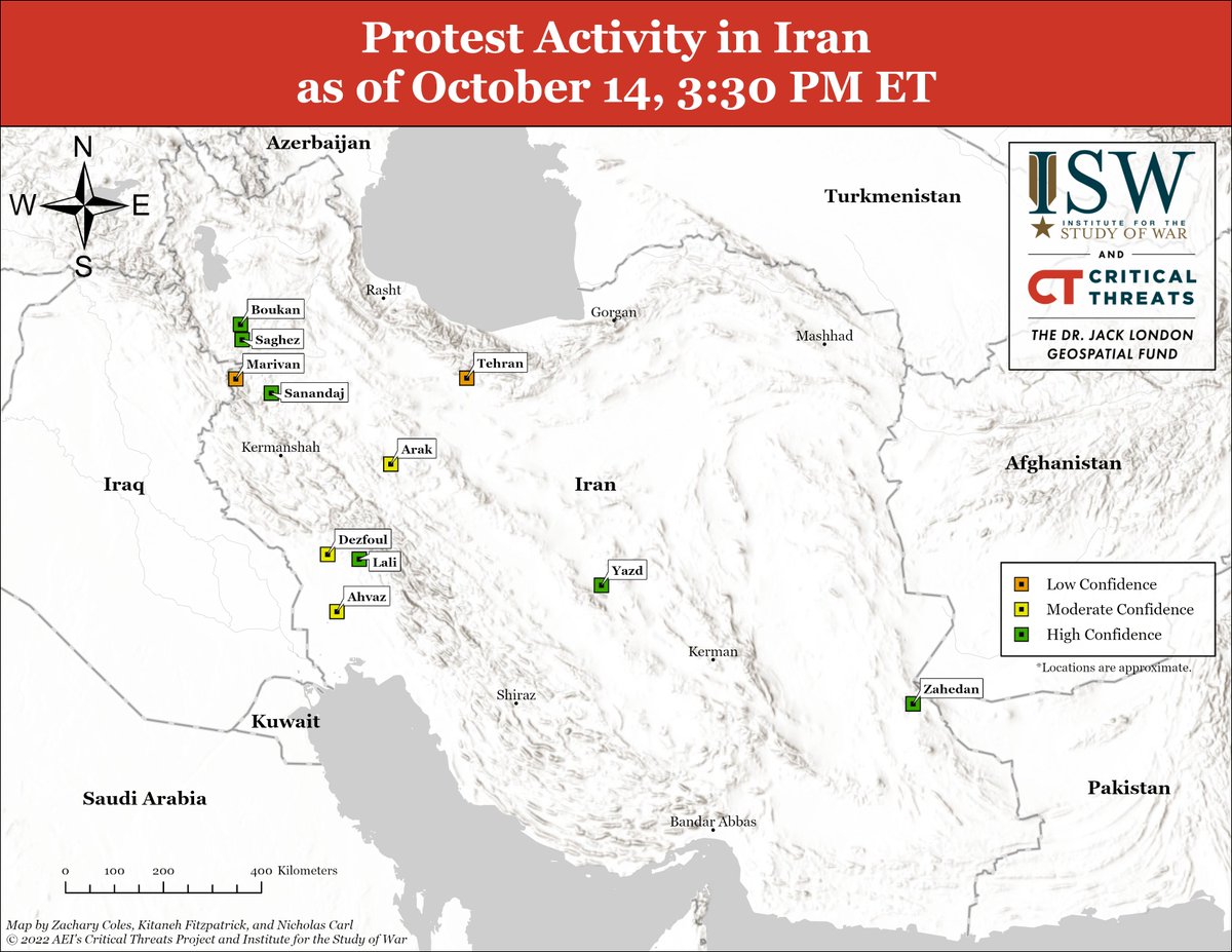 criticalthreats's tweet photo. The Islamic Revolutionary Guards Corps (#IRGC) may be mobilizing retired servicemembers and other affiliated officers to suppress protests in #Tehran on October 15. https://t.co/ITOAoodJGi (1/3) https://t.co/fmE0ylVHJI