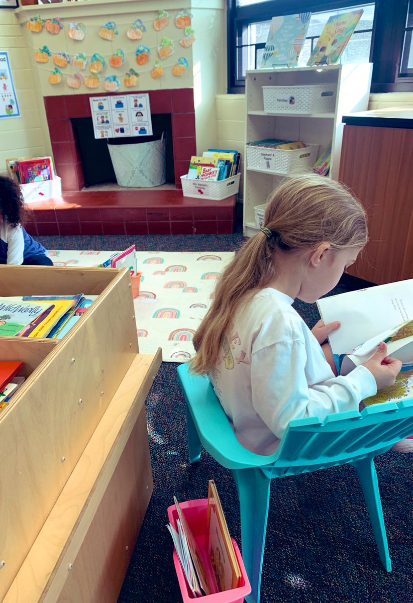 Kindergarten in October feels magical! After lots of stamina building we are in our routines of reading &amp; math centers, becoming authors and purposeful play!