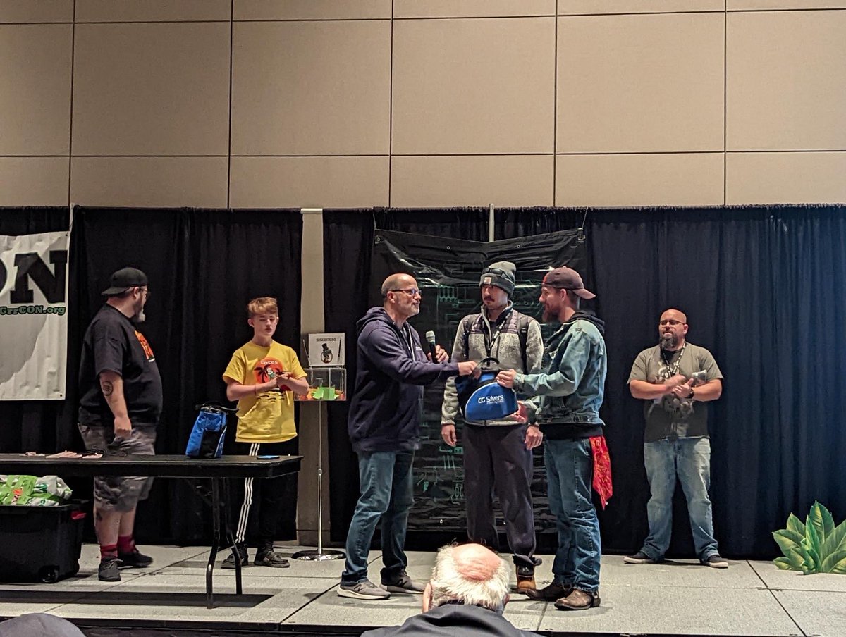 cgsilvers's tweet photo. Congratulations again to our top 3 teams! Hope you return to defend your titles at the next #osintctf @GrrCON https://t.co/0CmmUyJFDh