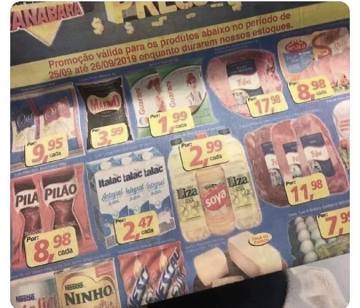 Como era em 2019 e como está agora! E tem milhões de imbecís q acha q está tudo bem e q o governo e seus governantes, não tem culpa alguma! Só lamento o meu País, ter um povo otario e q acredita q tudo está bem e vai ficar melhor!