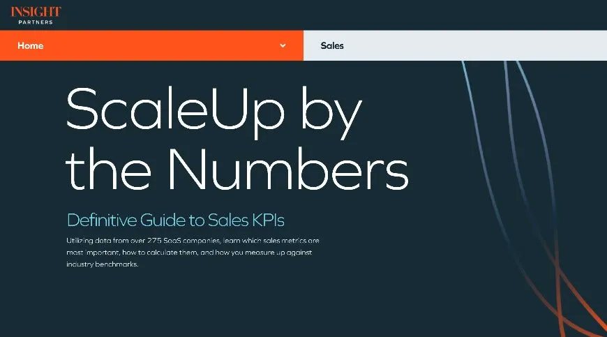 Insight Partners - Scale Up By The Numbers WIP buff.ly/3CCTx6j -- Useful new report from <a href="/insightpartners/">Insight Partners</a> (but give me a PDF version please <a href="/GeorgeMathew500/">George Mathew</a> )
