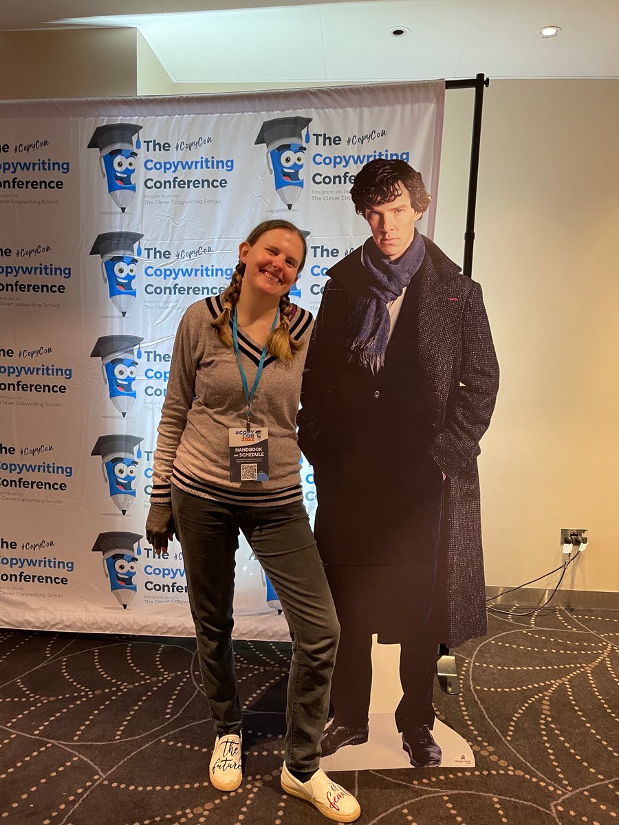 jodadi_o's tweet image. Getting up close and personal with Sherlock #CopyCon2022