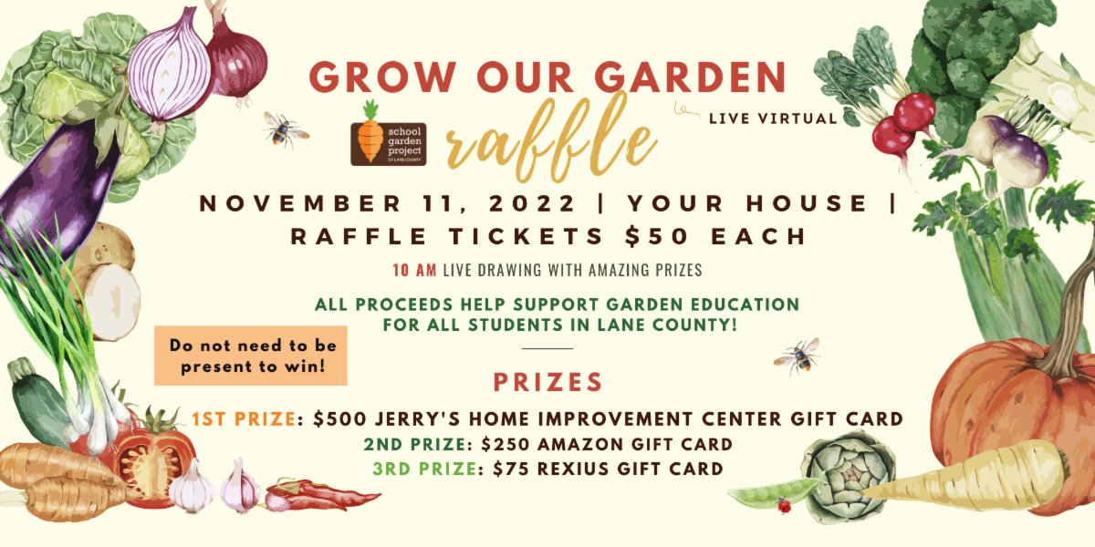 Raffle tickets on sale now.  Great prizes!!! conta.cc/3CDu24W