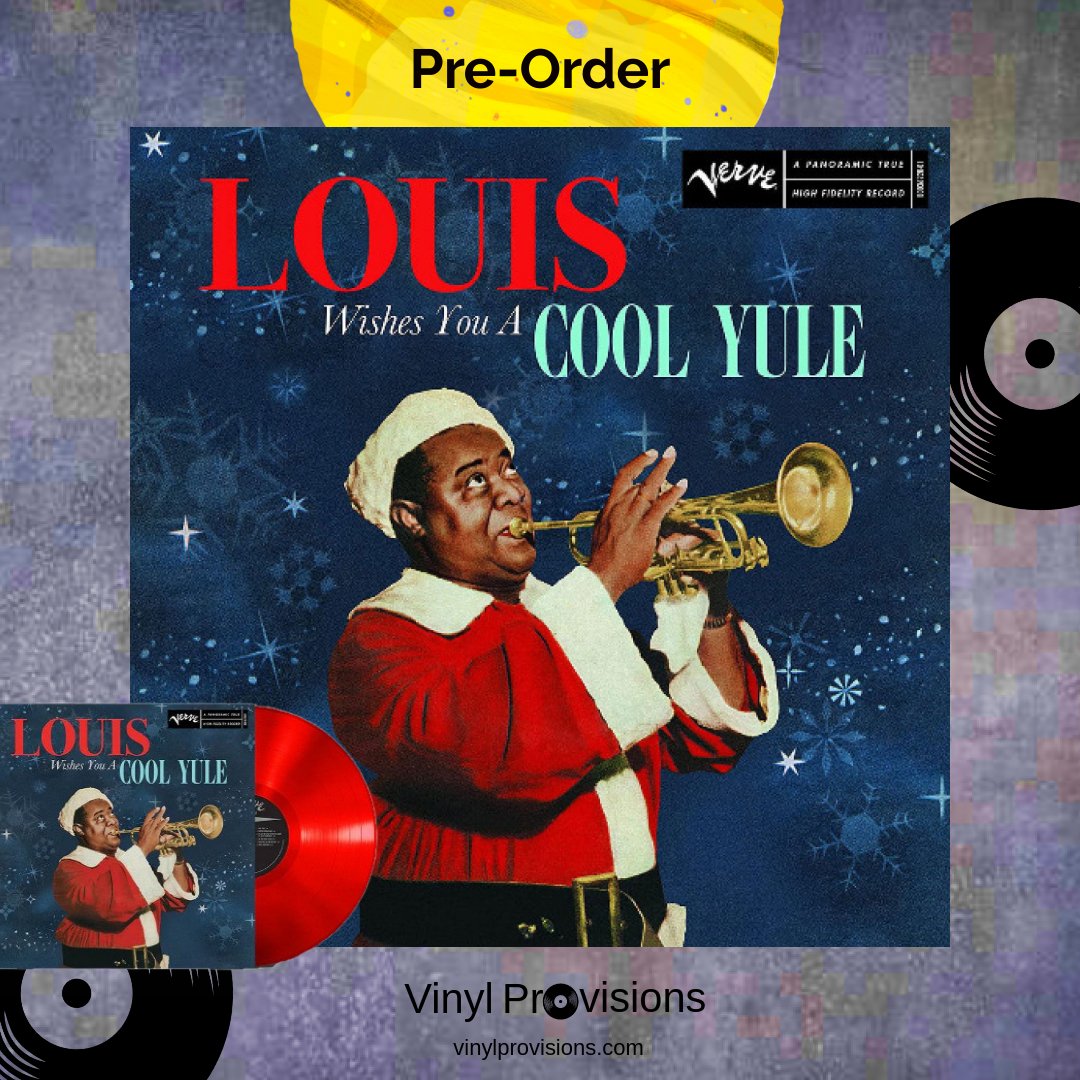 vinylprovisions's tweet photo. Louis Wishes You A Cool Yule -
Louis Armstrong
(Red Vinyl) (LP)

Preorder here ➸➸https://t.co/JM04xYHvue

#louisarmstrong #holidayrecords #vinylcollection #nowspinning https://t.co/dDSyi2qCxp