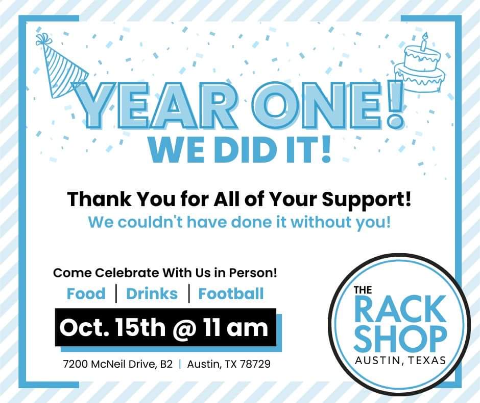 TheRackShop's tweet photo. 🥳🥳 We done did it! Thanks to everyone for their support!! Time to party! 

Shot in the dark...@elonmusk want to bring a Cybertruck to the party?? 😂 https://t.co/Gj7693k1su