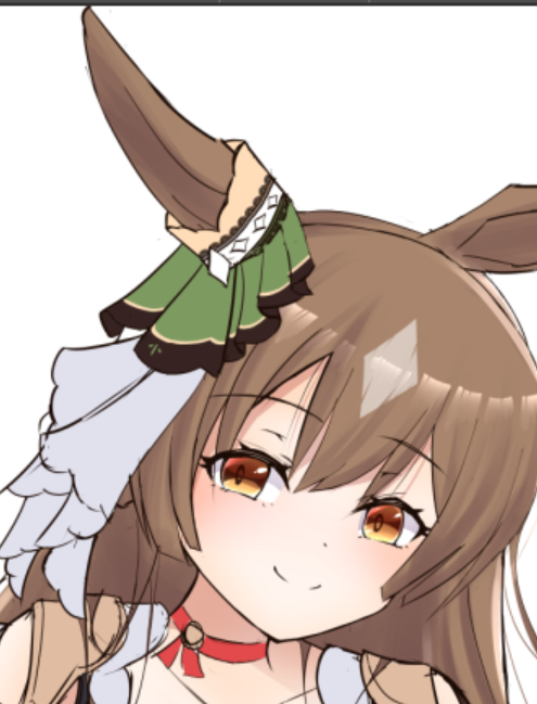 ちな顔面もいまいち上手く描けなかった 