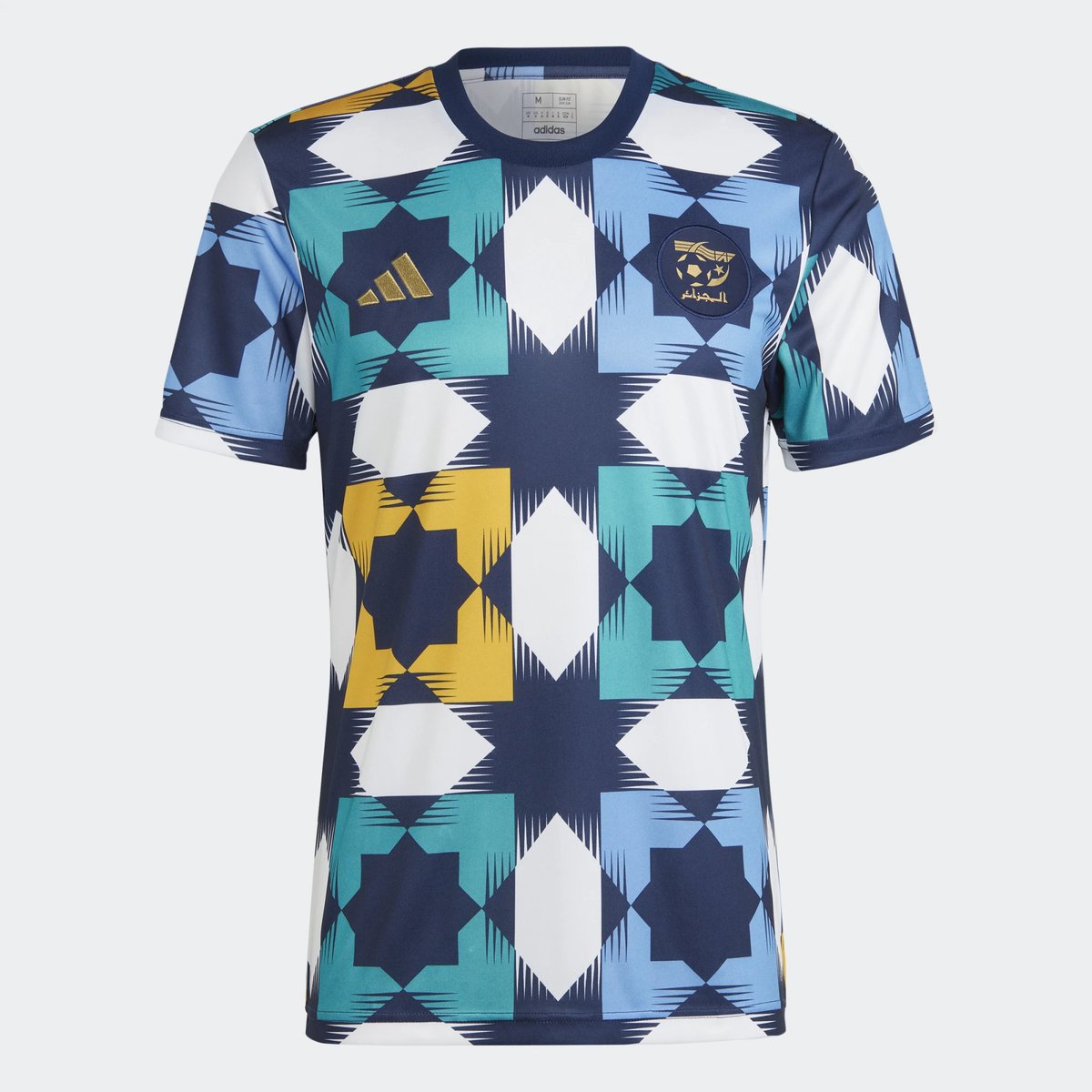 LGDFennec's tweet photo. 65 euros, c'est le prix pour se procurer le magnifique maillot d'échauffement de l'Algérie inspiré du Majestueux Palais El-Mechouar 🇩🇿👑⏬ bâti par le Calife Abd el Mumin ben Ali Agoumi né à Nedroma (Tlemcen) en 1248.

https://t.co/diYwywZXUS https://t.co/IBgui1Ffq7