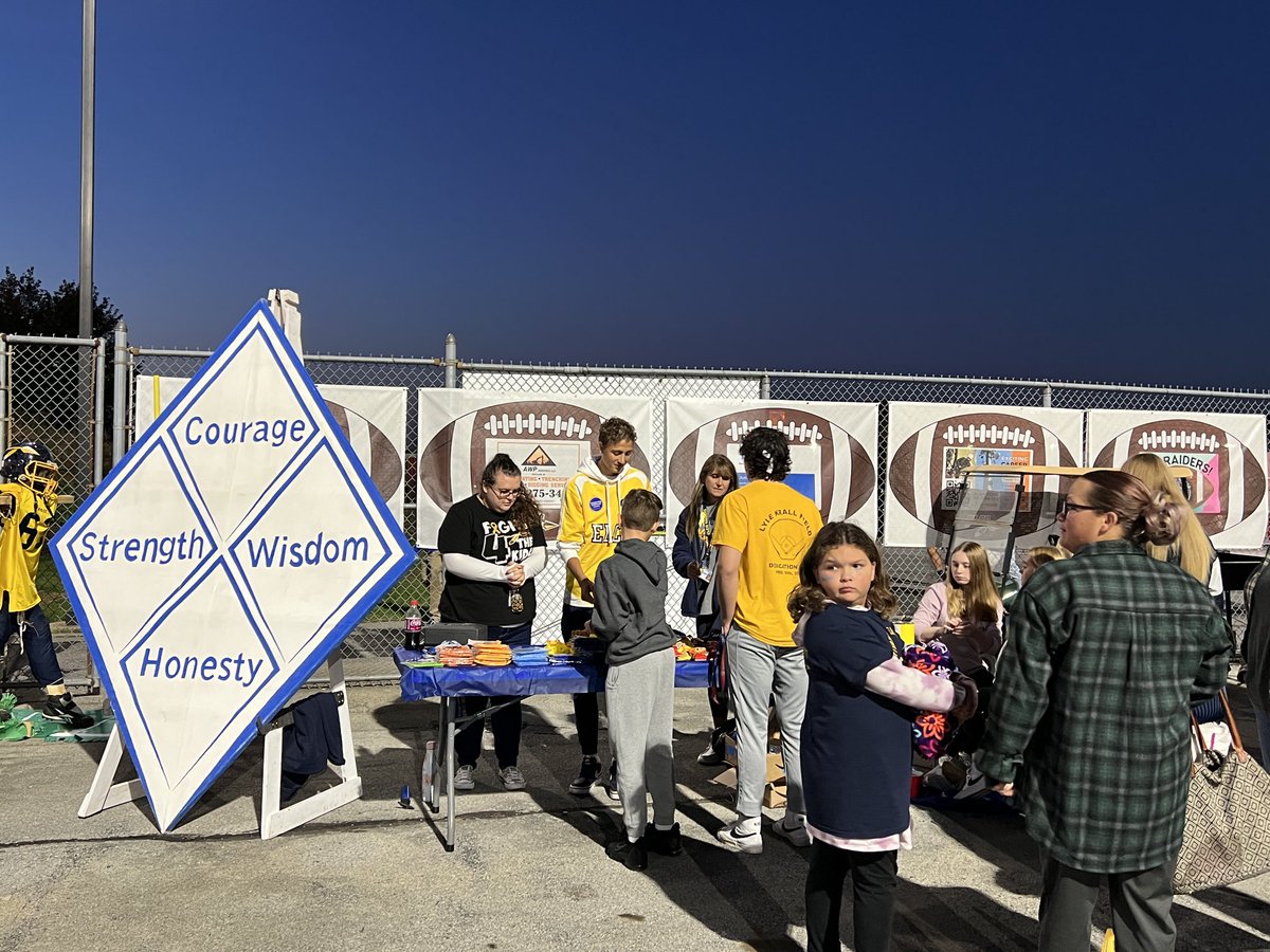 Come out and support RaiderTHON’s Gold Rush tonight at our home football game versus Lampeter-Strasburg!  There are games, prizes, face painting, and of course canning to raise funds for the ⁦<a href="/fourdiamonds/">Four Diamonds</a>⁩!  💛💙🏈