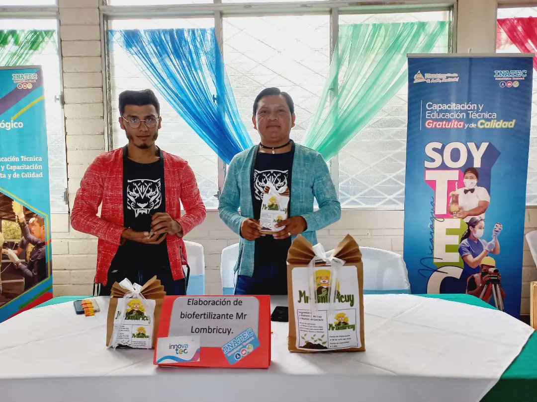 centro_olof's tweet photo. Estudiantes del Centro Tecnológico Olof Palme participan en Festival Regional de INNOVATEC 2022 presentando sus proyectos para la IV Jornada Nacional.
#SoyTecNicaragua🇳🇮🌲🎉 https://t.co/PKKtqSTKb1