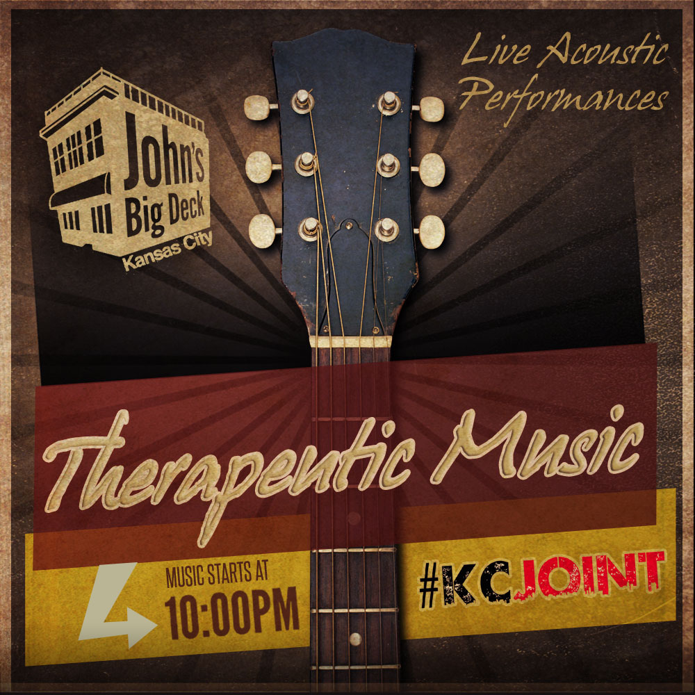 Therapeutic Music - Live Acoustic Performances 💯#JohnsBigDeck 🍻🎉🙌🍸
