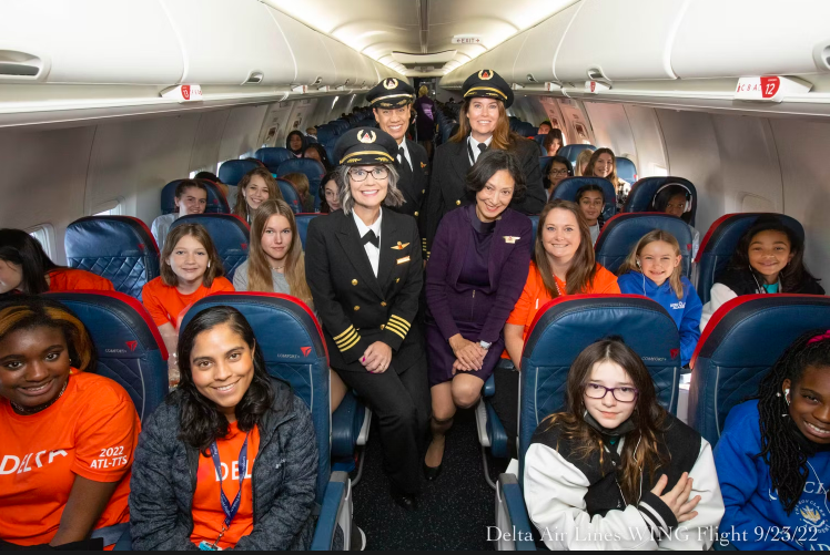 "130 girls between 12 and 18 joined Delta onboard a special "Women Inspiring our Next Generation" flight in honor of Girls in Aviation Day."

To read the entire article, check it out here: simpleflying.com/delta-air-line…

#obapexcellence #aviation #aerospace