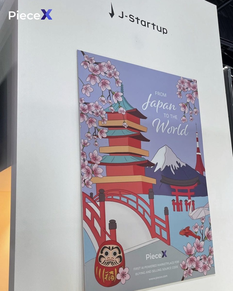 piecex_com's tweet photo. We would love to signify the end of our appearance at the J-Startup Hub at the Japan Pavilion in GITEX!
Thank you all for coming and it was a pleasure to meet all of you!
#PieceX
#GITEX
#DevSlam
#UAE https://t.co/H1KlMeTttJ