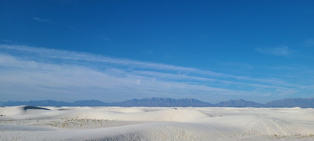 Wonderful White Sands National Park in New Mexico.
