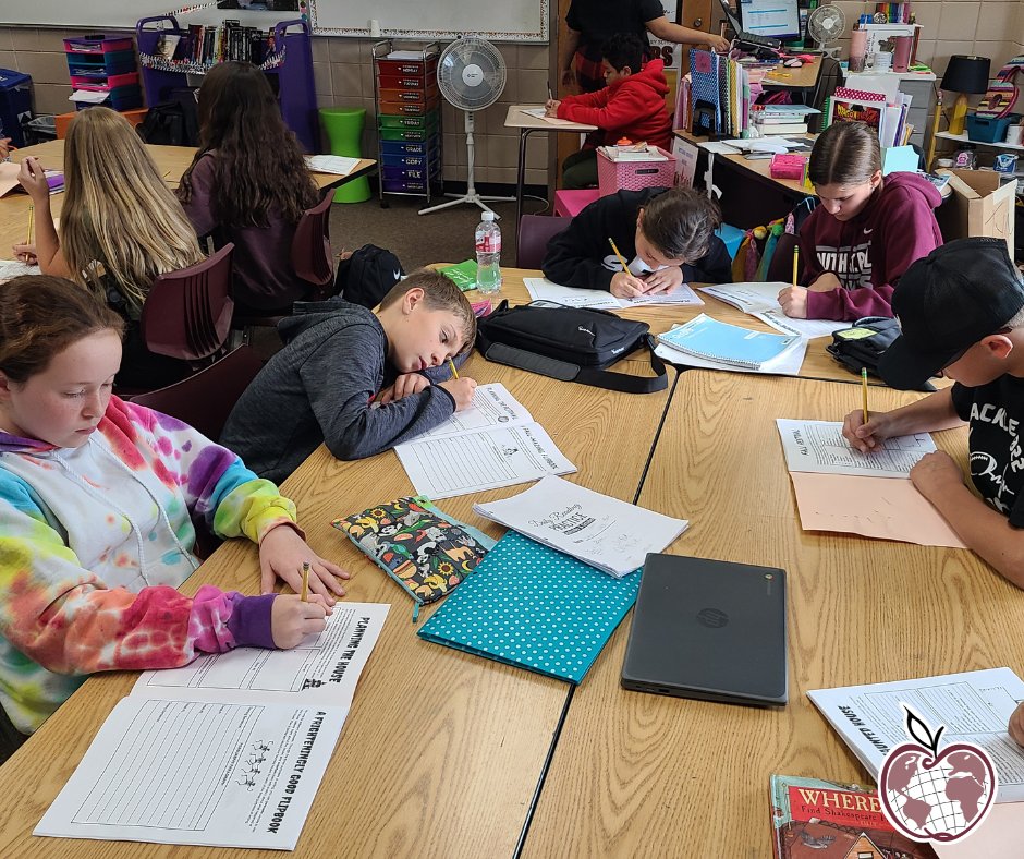 SSPPS6's tweet photo. 6th graders in Language and Literature are working on Author's Purpose by creating either a Fall Festival or a Haunted House. They will persuade, inform, and entertain the reader with their writing. #SSPpride #PackerPride #SSPlearns https://t.co/CHeeveZQcZ