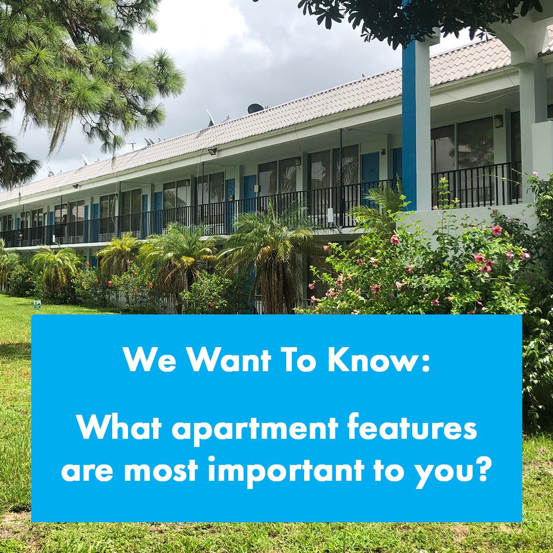 What apartment features are most important to you?

#OneStopHousing #OSH #affordablehousing