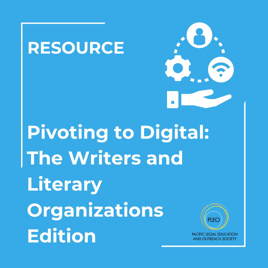 Watch our Pivoting to Digital Series: Writers &amp; Literary Organizations 

How do writers get paid in today's digital world? What does digital mean for the future of contracts and writers' rights in Canada? All this and more.

pacificlegaloutreach.com/news/pivoting-…