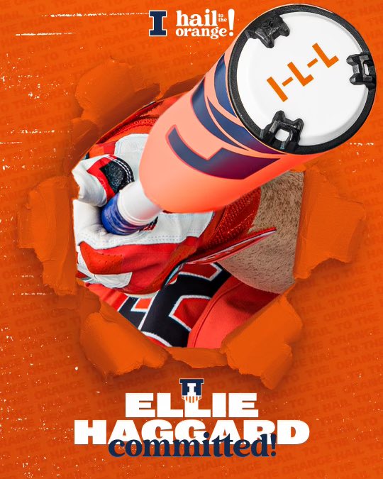 ellie_haggard7's tweet photo. B1G Dreams Do Come True! COMMITTED - University of Illinois Softball! I-L-L 🧡💙 
#illini | #HTTO | #famILLy  

@TyraPerry13 @Ltrout07 @Vanntastic8  @m_rodriguezzz_ @rachelhouck @IlliniSB @IllinoisStars @BBCHSsball @JenGrim_20 @ExtraInningSB @IHartFastpitch @Los_Stuff @TDJsports https://t.co/UJ6vk9k2st