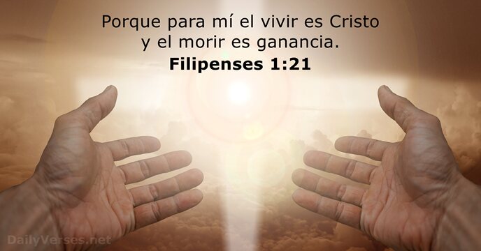 DailyVerses_es's tweet photo. Filipenses 1:21 - https://t.co/Scq9Evnd1p https://t.co/nkJnMRuDUT