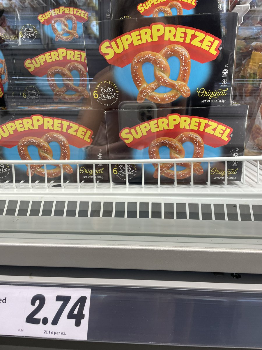 Thrilled to report these still exist 🥨