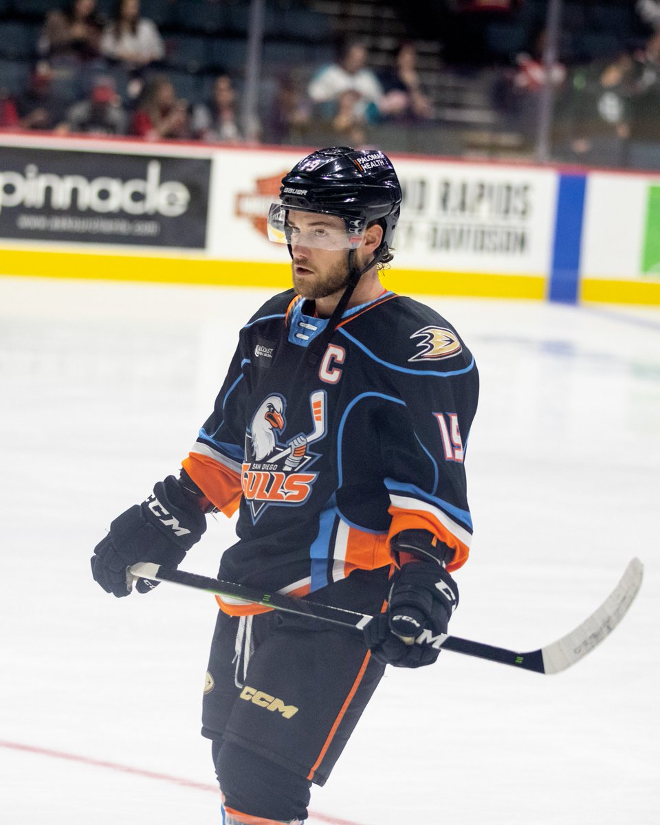 SDGullsAHL's tweet photo. It's good to 'C' you, @Dels9! https://t.co/r3Am3npwxd