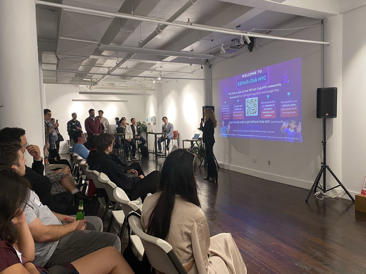 Starta_VC's tweet photo. What are your #dreams and #obstacles? With @NYCTechWeek we brought together community of brilliant people to brainstorm and find answers🗯️ https://t.co/5MHfszDebb
