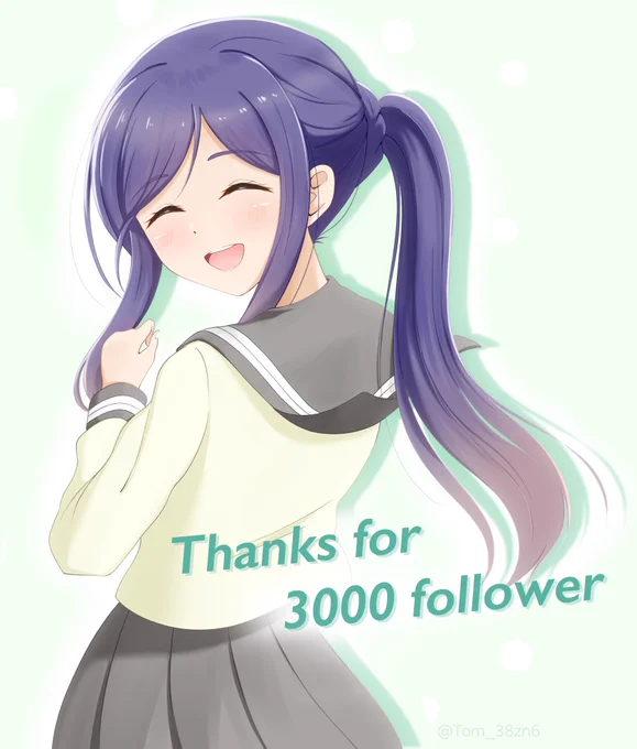 先日、ついに3000人もの方にフォローをして頂きました…  いつも反応を頂き、本当にありがとうございます!!今年の冬からは、同人誌の世界にも少しずつ入って行こうと思っています今後とも宜しくお願いします! 