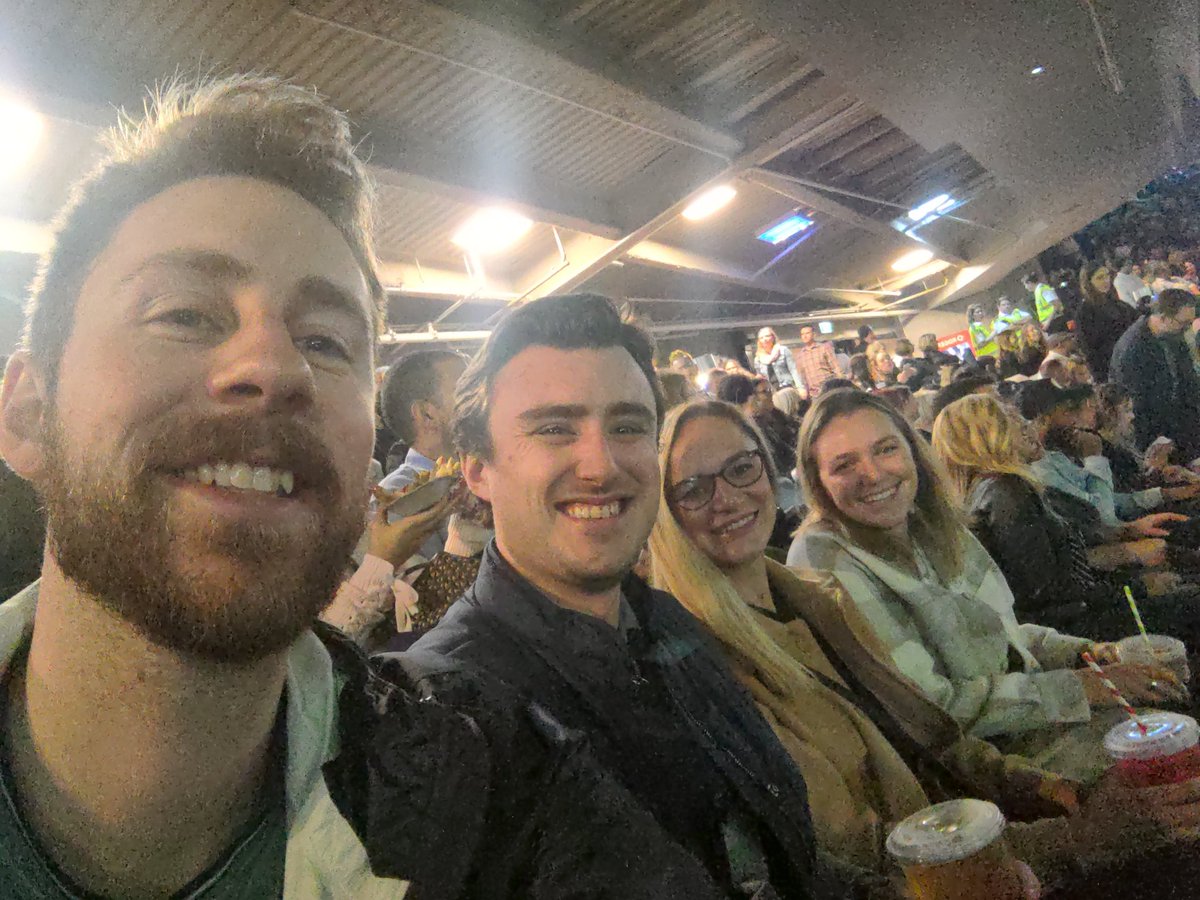 KyleCadman's tweet photo. The line was worth the wait! #BackToAbnormalTour with @Trevornoah https://t.co/f7rqd0FsWg