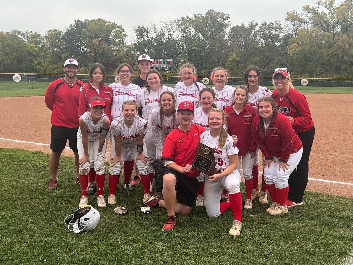 ADWarrenton's tweet photo. 2022 District Champions!  
Quarterfinal game will be in Warrenton on Wednesday, Oct. 19.  Gametime TBD. https://t.co/A52eMJEkGZ