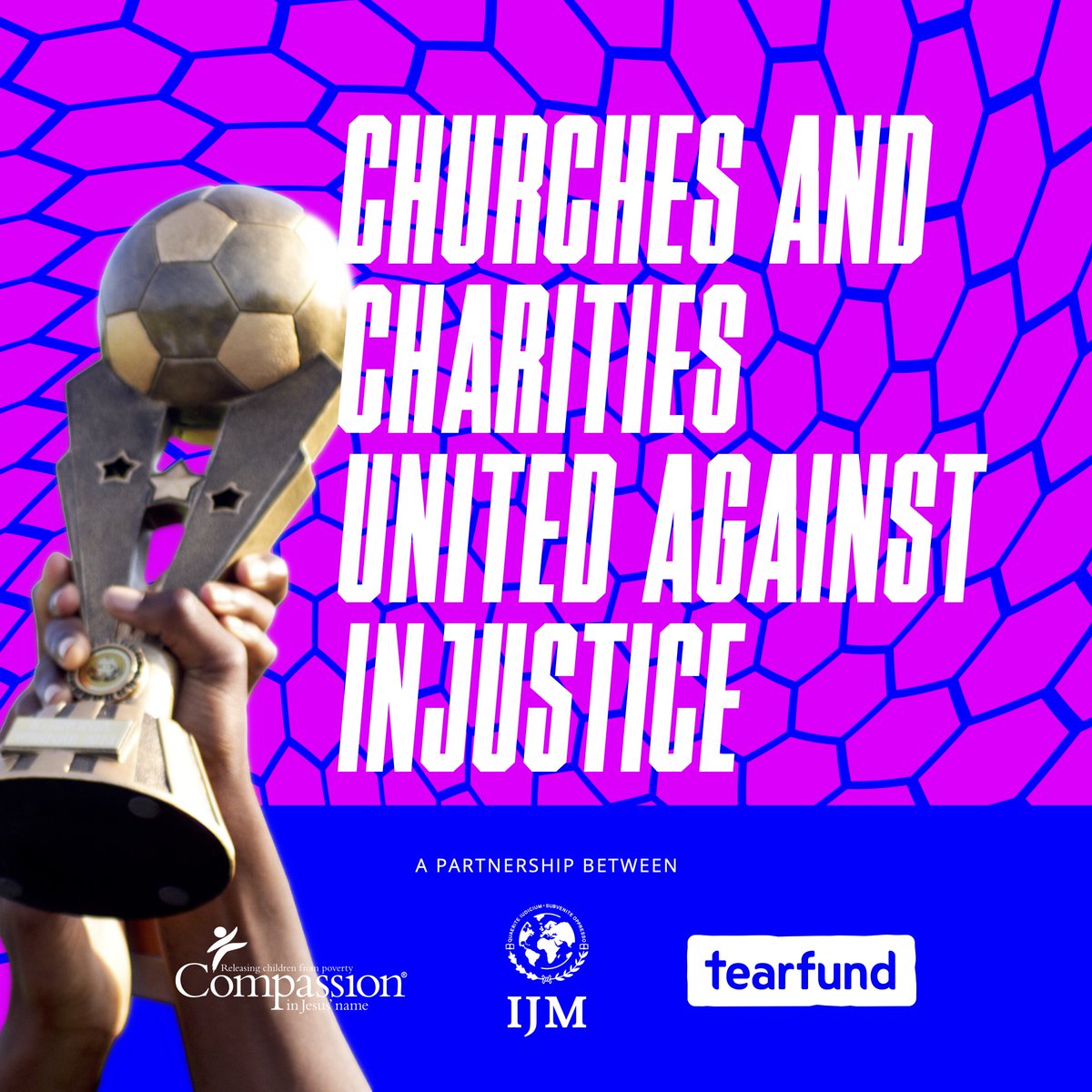 IJMUK's tweet photo. News about the #FifaWorldCup in #Qatar has been riddled with reports of #trafficking and forced labour.

We believe #humanrights are not a game. We are #GameforChange ✊🏾✊🏻

Enter #JusticeUnited, a new campaign with @Tearfund and @compassionuk

Let's go ▶ https://t.co/1y3HZIhzey https://t.co/jOzortPYDF