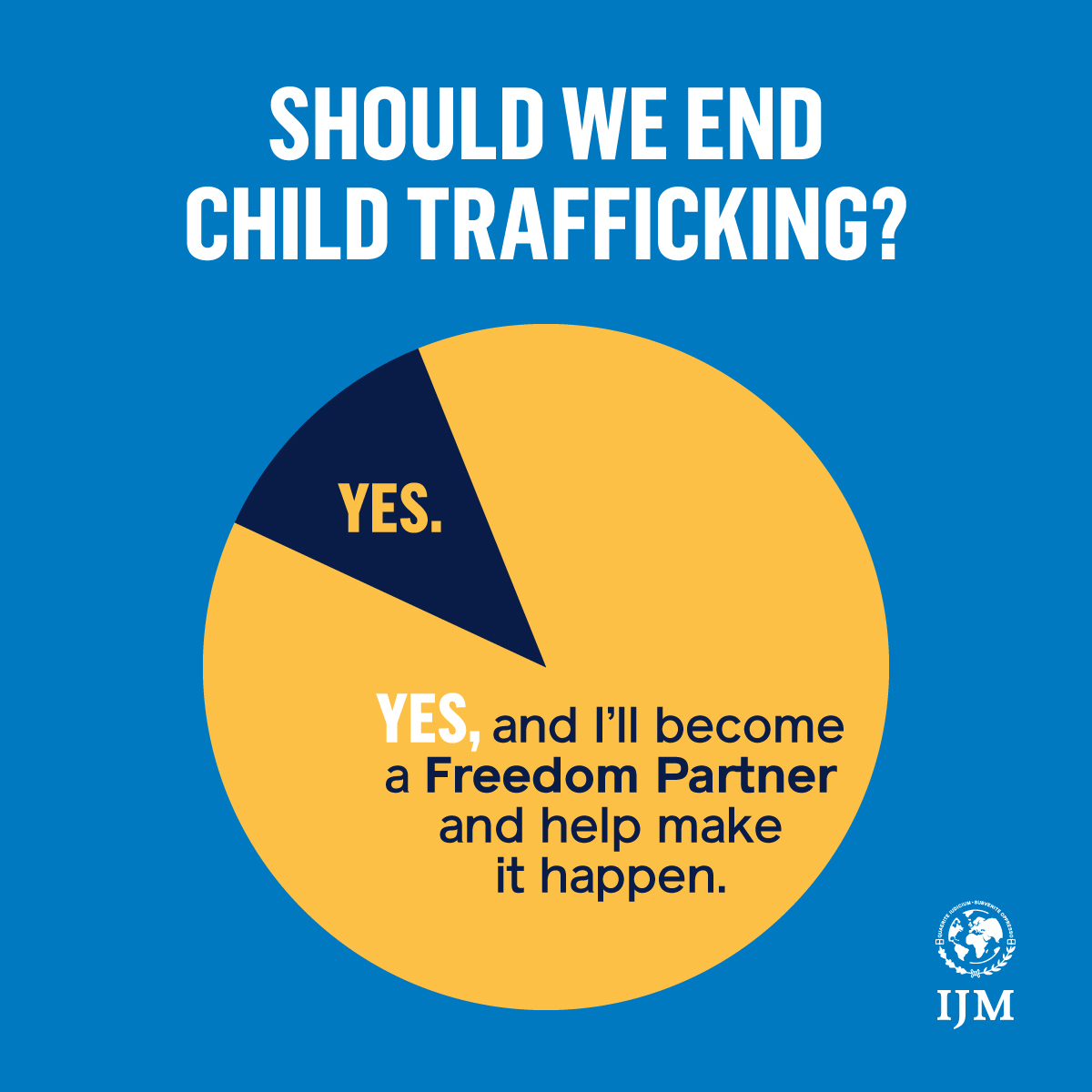 IJMUK's tweet photo. Should we end child #trafficking? ✅ If yes, why not help make it happen? 🙋🏾♀️🙋🏼♂️
#FreedomPartners give regularly to IJM and help protect children from trafficking.
Join the movement: https://t.co/DDTwU7yjAF https://t.co/acrtC3jc55