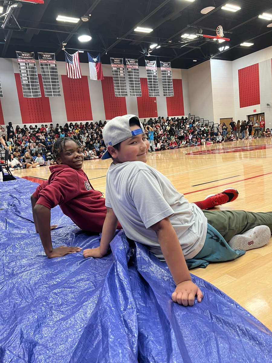 Our wranglers definitely know how to pep and rally!