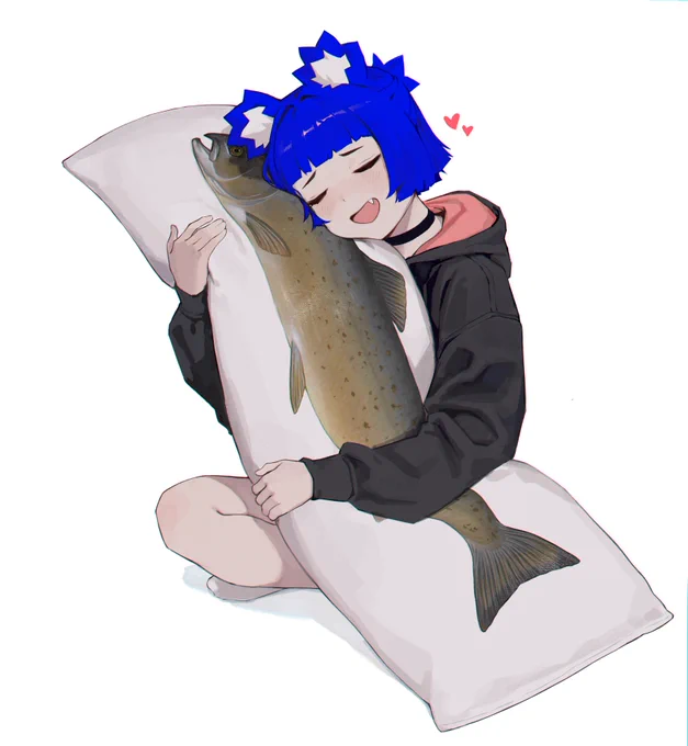 "I love you, Salmon-kun " 