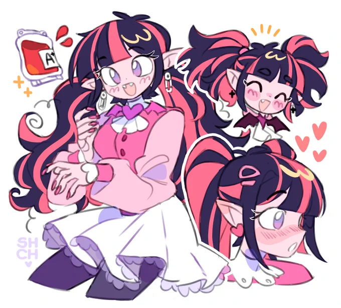 sketchy Draculaura #fanart #monsterhigh 