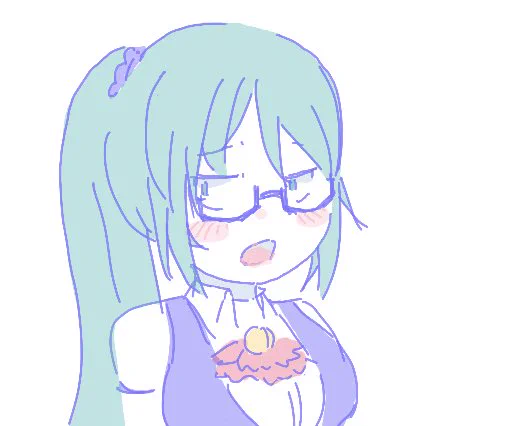 (三白眼とは…) #すずあーと 