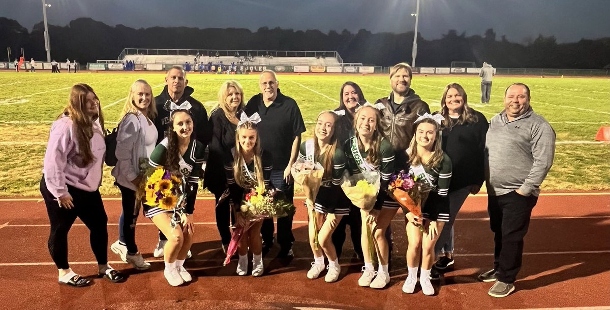 Celebrating SENIOR NIGHT for our WDHS Marching Band and Cheerleading Squad!