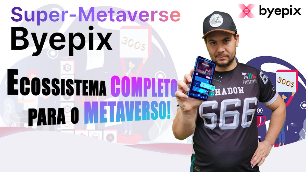 shadowcrypto7's tweet image. Byepix Super Metaverse - A união dos Metaversos Ecossistema feito para juntar varias plataformas ICO
@byepixofficial

#NFT #NFTs #metaversenews #metaverse 

youtube.com/watch?v=IfqhK-…