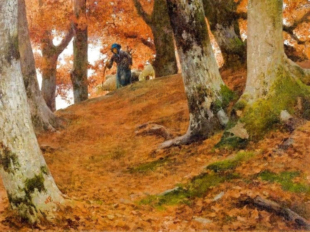 lisamyway's tweet photo. Buon fine🍂 settimana

Autunno nel bosco di faggi 1895

🖌Stefano #Bruzzi 1835 1911 https://t.co/287cjRYgr6