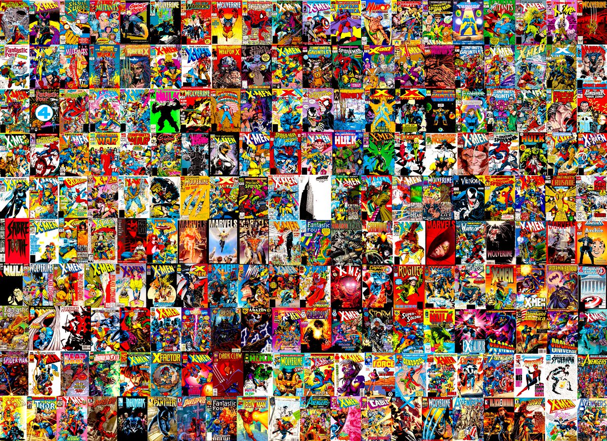 XMen90sCovers's tweet image. What Is The Greatest Marvel Cover Of The 90s? We’re gonna scientifically figure this out thanks to YOU, dear reader! I combed thru the ~10,000 Marvel covers of the 90s to pick (IMHO) the 200 best. The next few days I’ll post ‘em and let y’all vote on the best! #Best90sMarvelCover