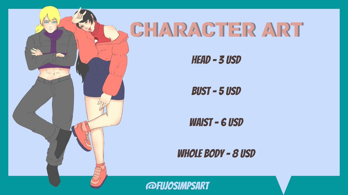 FujosimpsArt's tweet photo. COMMISSIONS OPEN ヽ(>∀<☆)ノ

Hi! We're Aimelyn and Jogelyn! We're college students studying Bio and Archi. We open an art commission to help our parents with our school expenses. If you are interested send a DM ♡

Help RT (´｡• ᵕ •｡`) ty
 #ArtistOnTwitter #artcommissions https://t.co/nTk9n7fD0V