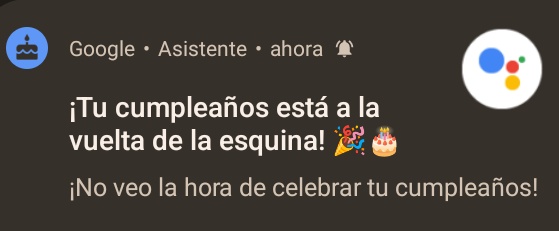 El único que se pone contento por mi... Google! 🥹🤣